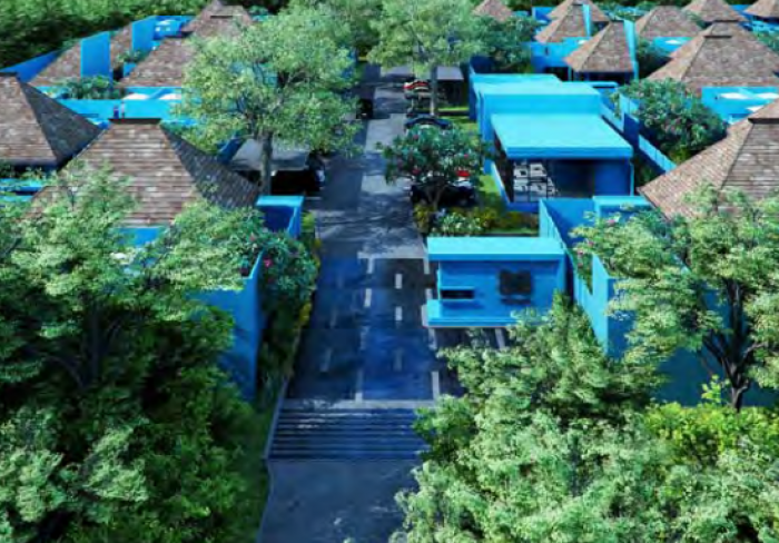 Private pool Villas with Romantic Peranakan concept